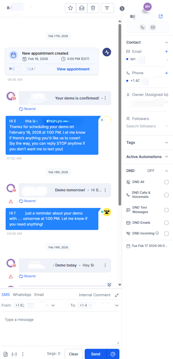 GoHighLevel Automations screenshot 2